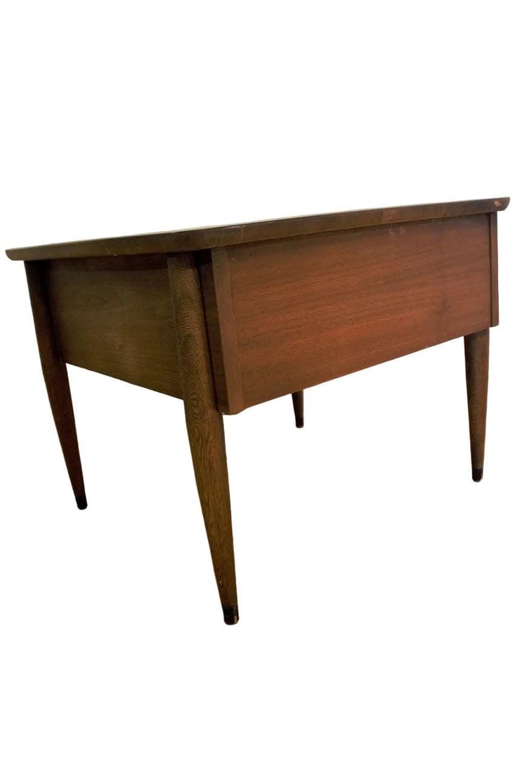 MCM American Of Martinsville Wicker Side Table - 4