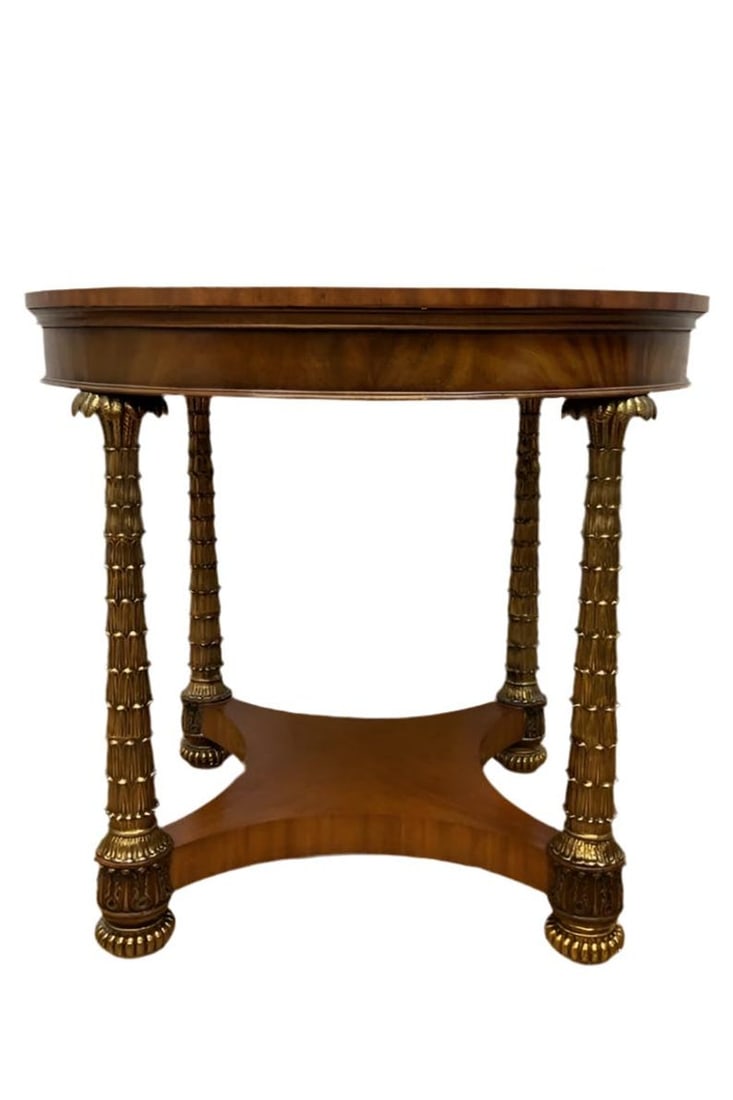 Hollywood Regency Palm Tree Entryway Table by Maitland Smith (1 of 8)