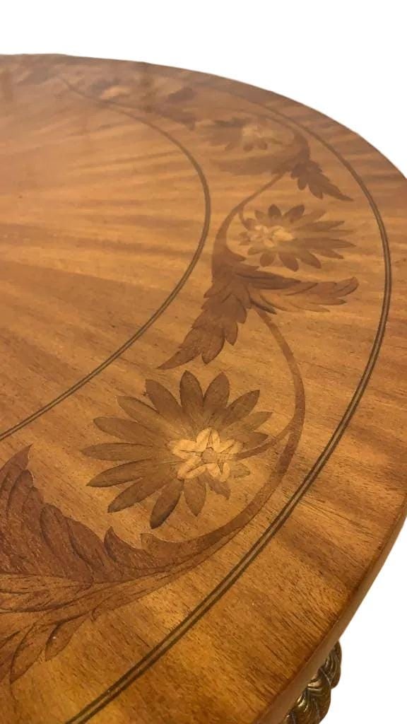 Hollywood Regency Palm Tree Entryway Table by Maitland Smith - 4