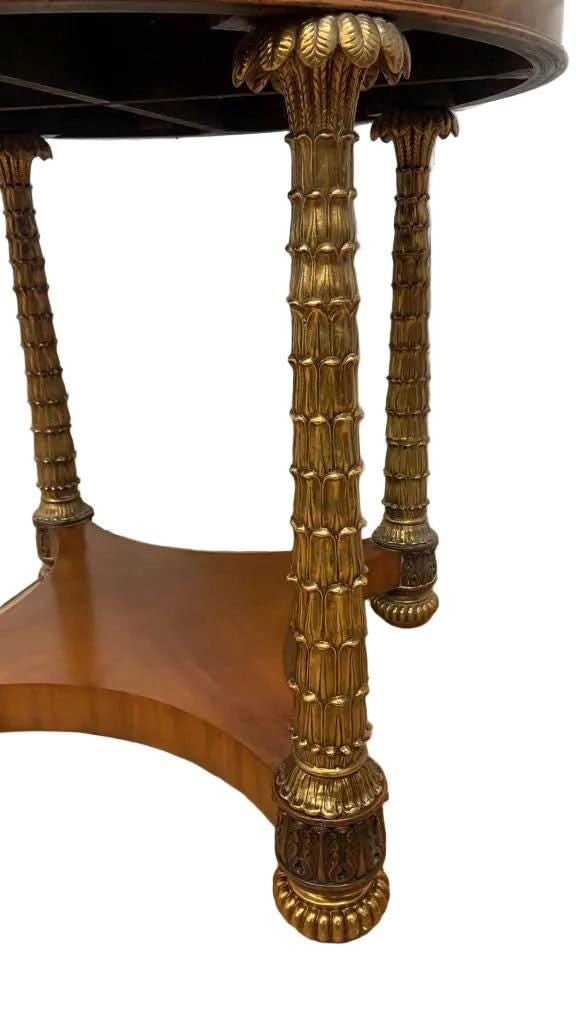 Hollywood Regency Palm Tree Entryway Table by Maitland Smith - 5