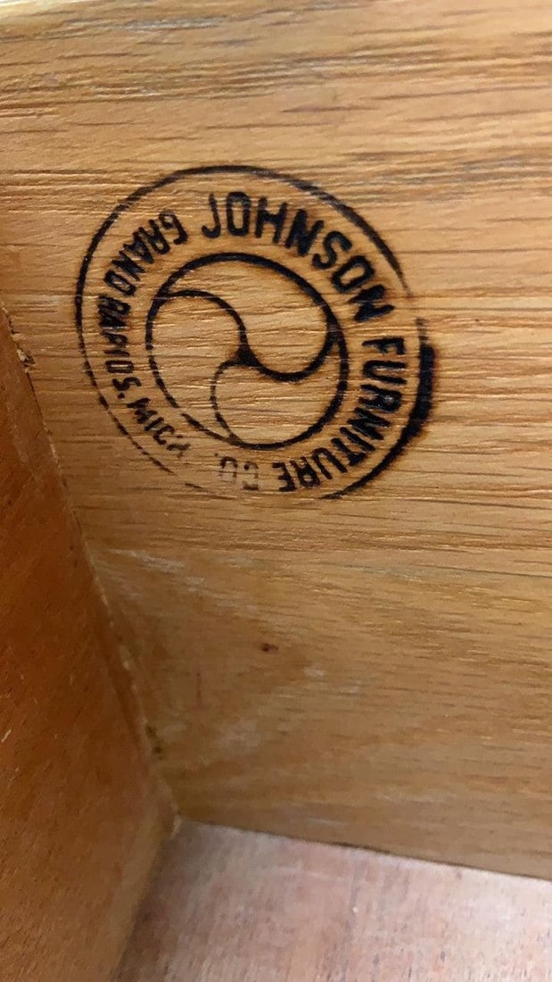 MCM Cork Chest of Drawers by Johnson Furniture - 4