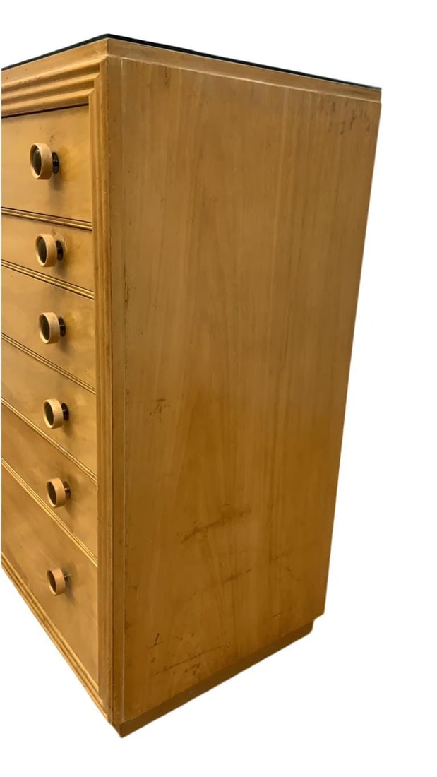 MCM Cork Chest of Drawers by Johnson Furniture - 5