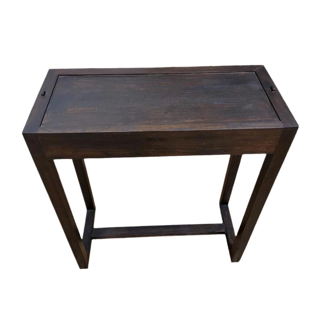 Vintage Shanxi Province Elmwood Side Table - 2