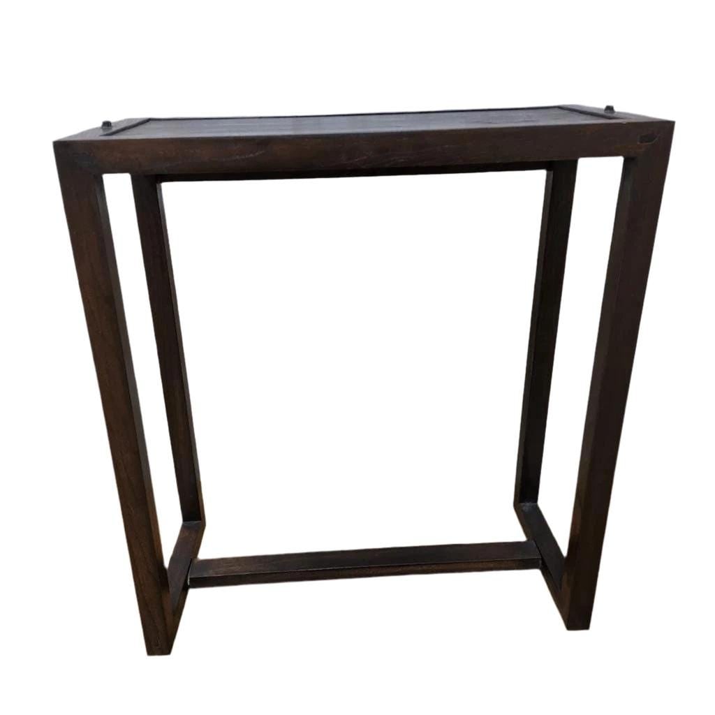 Vintage Shanxi Province Elmwood Side Table - 3