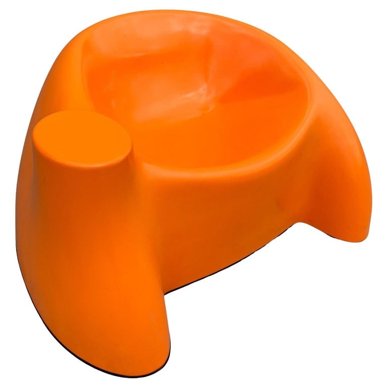 Mod Fiberglass "Castle Chair" Sculpture Lounge Chair by Wendell Castle (1 of 9)