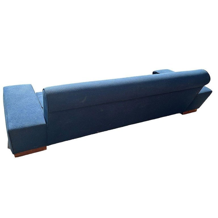 Art Deco Speed Arm Geometric Sofa by Paul Frankl - 5
