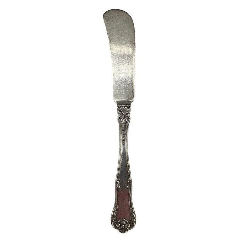 Edwardian "Regent" 16 piece Fork/Knife Silver Plate Silverware Set by Gorham - 7