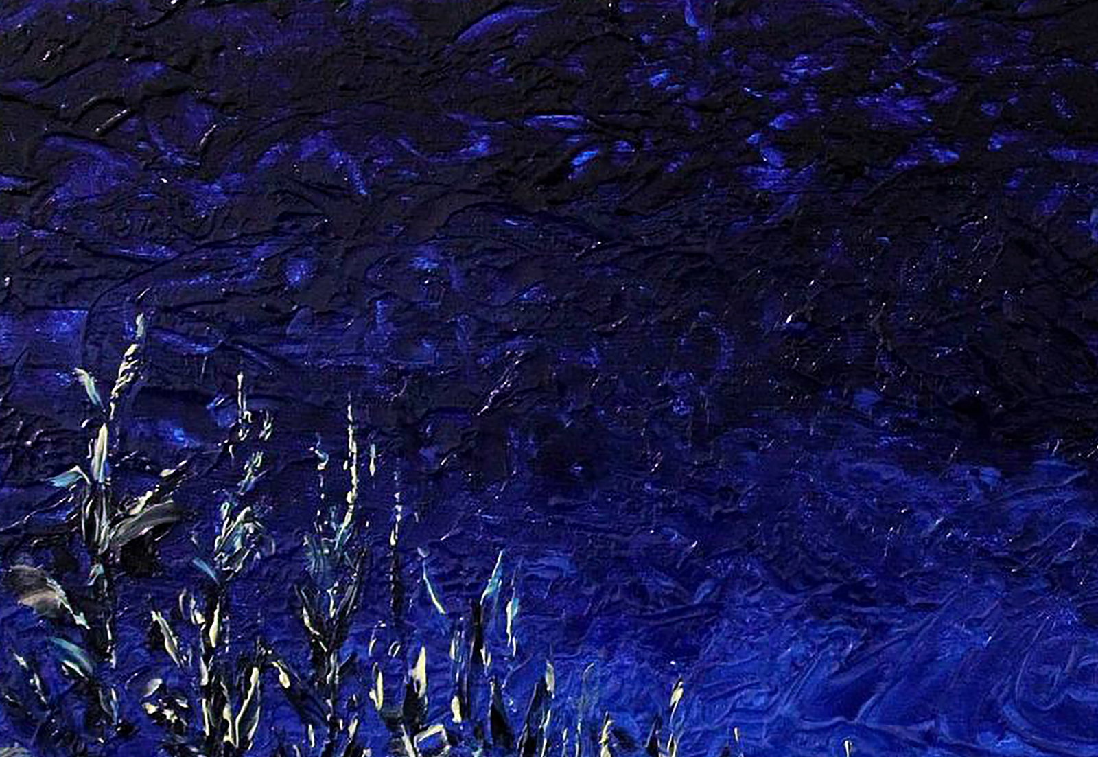 Oil painting Lunar landscape Andriy Klishyn - 2