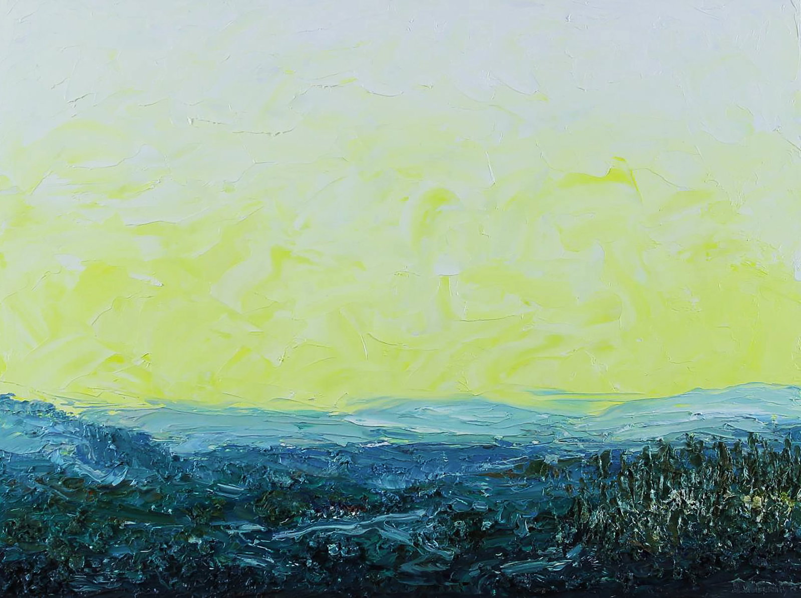 Oil painting Yellow landscape Andriy Klishyn: Title: Oil painting Yellow landscape Andriy Klishyn Description: 66KLISH Painter: Andriy Klishyn Size: 30x40 cm/11.81x15.74 inches Components: oil, dvp Original painting CONDITION: excellent ARTIST: