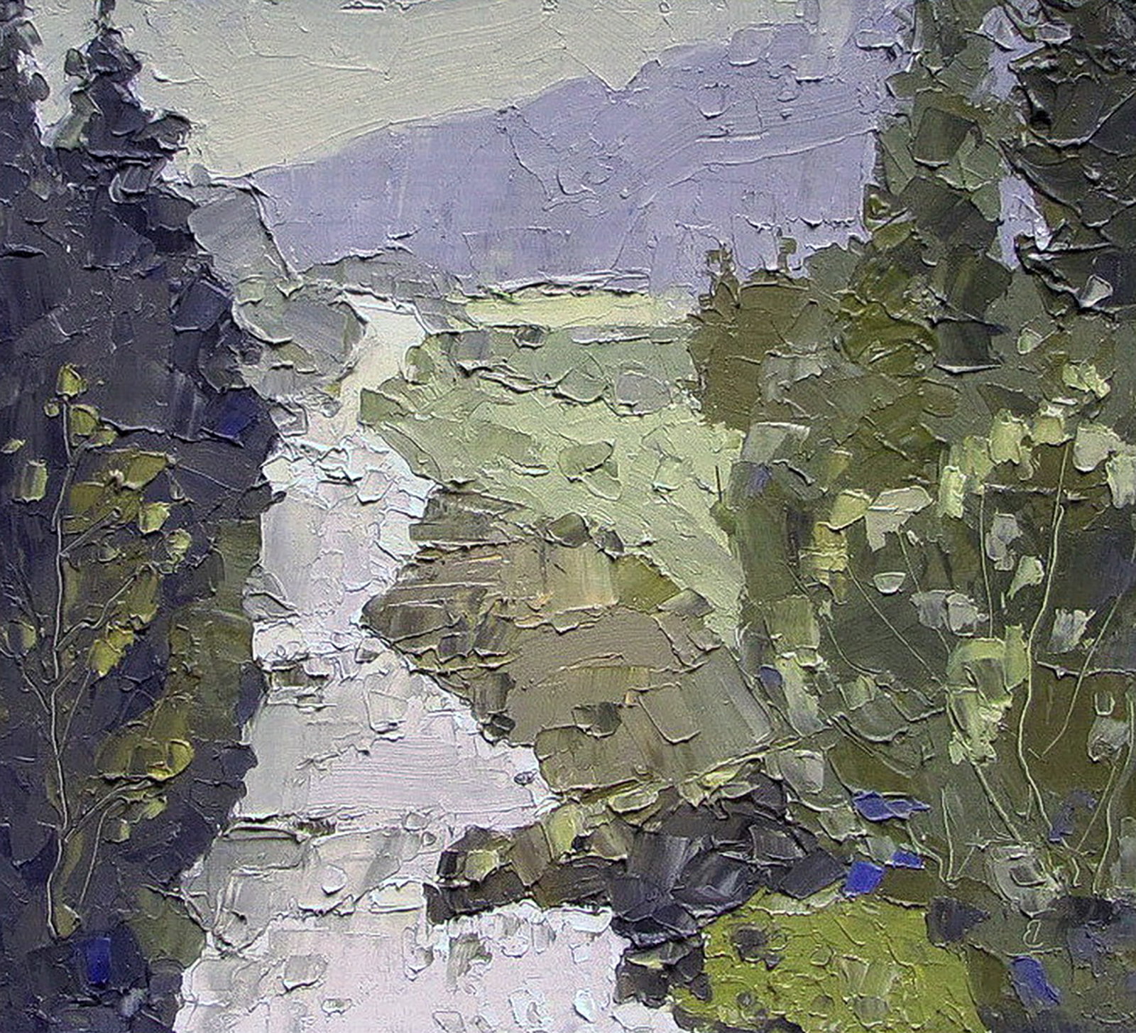 Oil painting Morning freshness Yaroslav Savchyn: Title: Oil painting Morning freshness Yaroslav Savchyn Description: 52SAVCH Painter: Yaroslav Savchyn Size: 20x22.5 cm/7.87x8.85 inches Components: oil, cardboard Original painting CONDITION: