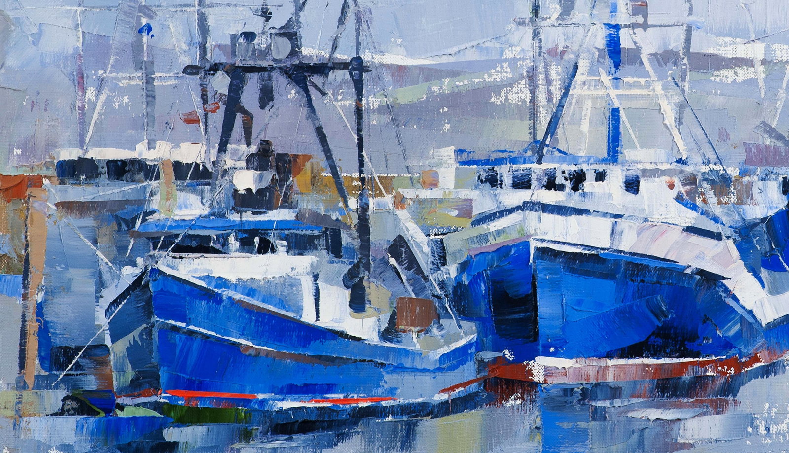 Oil painting Seagulls Volodymyr Gluhomanyuk - 6