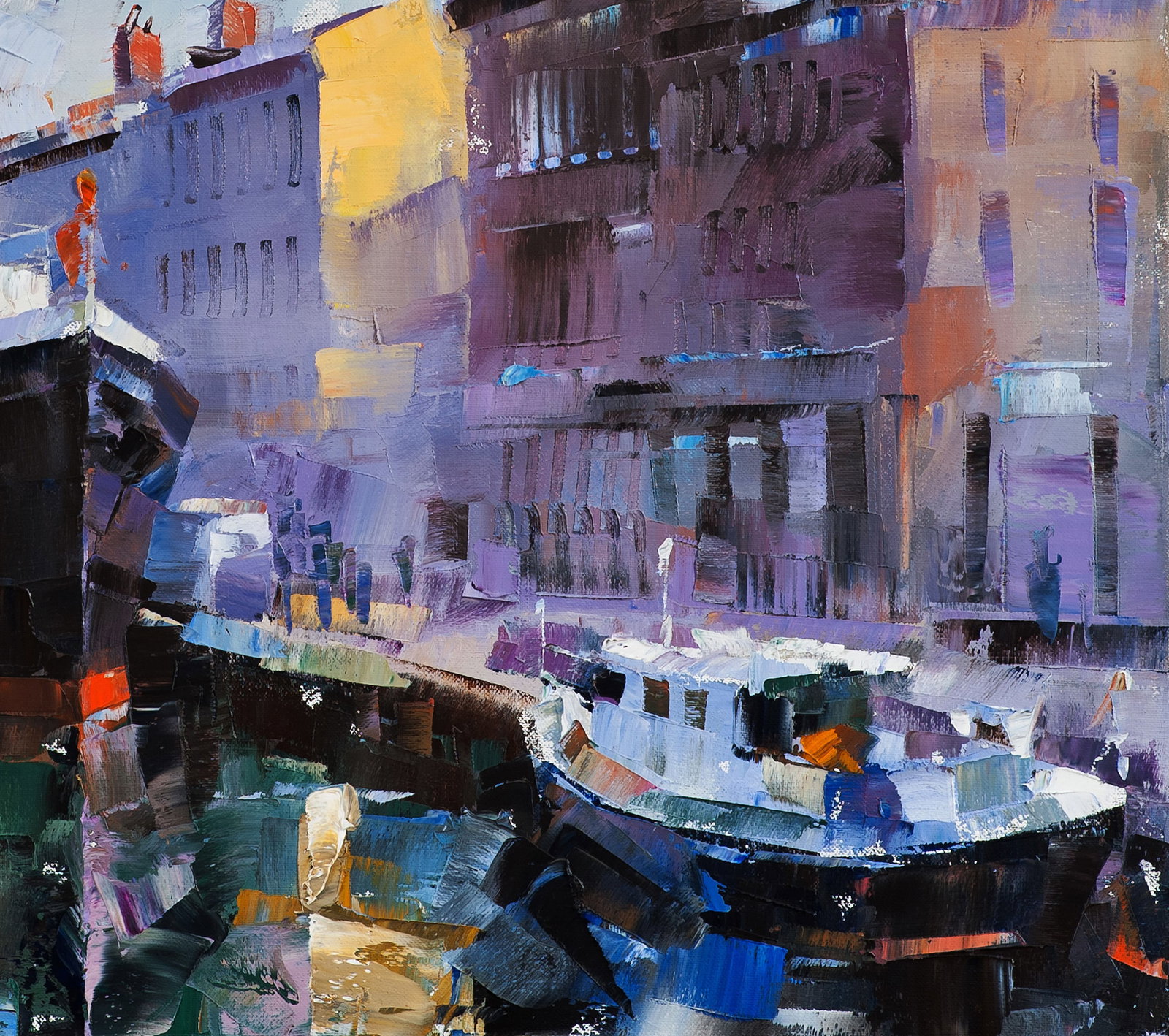 Oil painting Morning breath Volodymyr Gluhomanyuk - 8