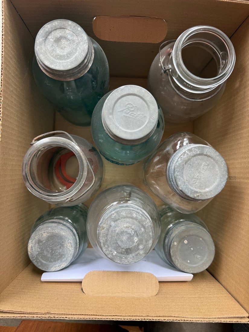 Antique Canning Jars - 11