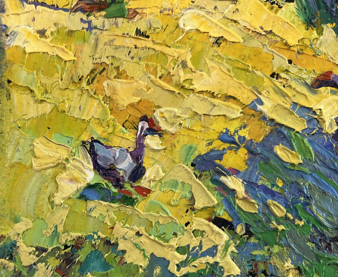 Oil painting A day filled with summer Alex Kalenyuk - 6