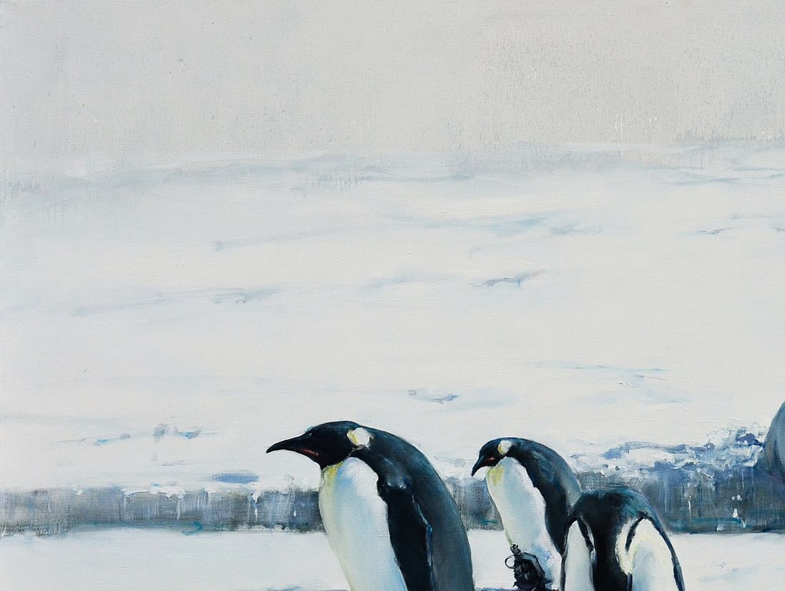 Oil painting Cold Gulf Sream Oleg Kateryniuk - 2