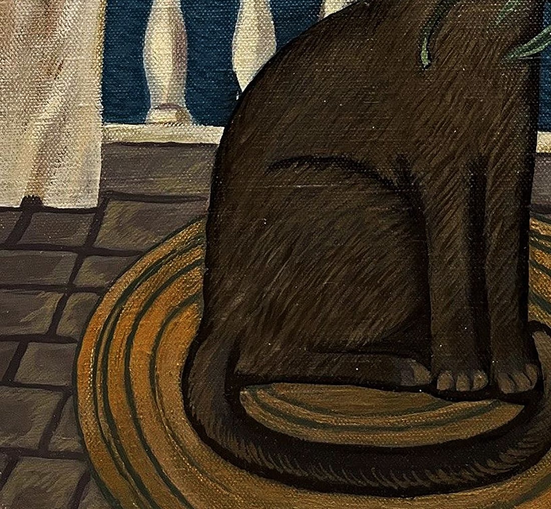 Oil painting Kitty Yana Pervyakova - 6