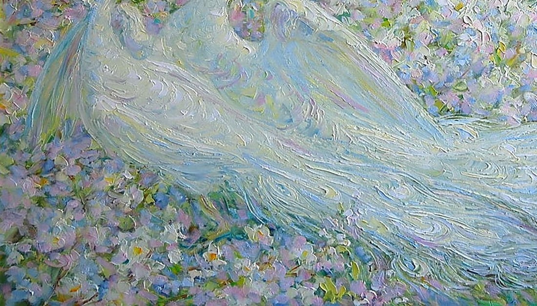 Oil painting Spring love Kotmin Olga - 4