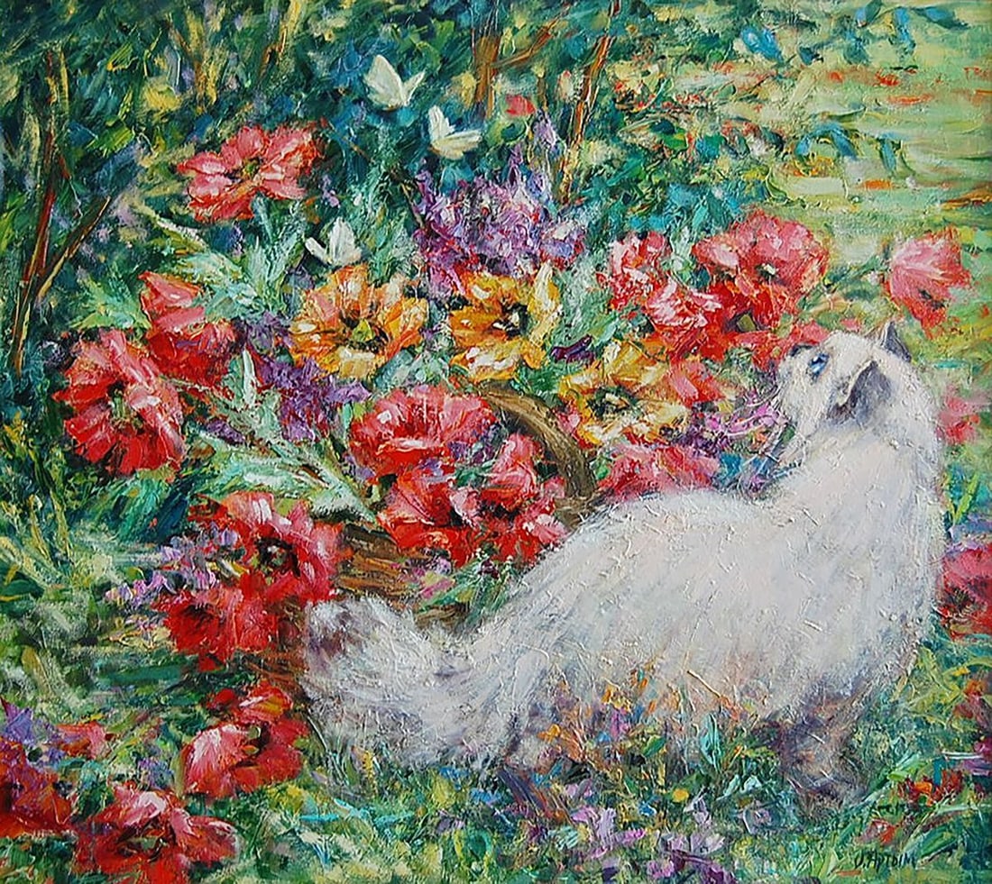 Oil painting Alice on a walk Kotmin Olga (1 of 6)