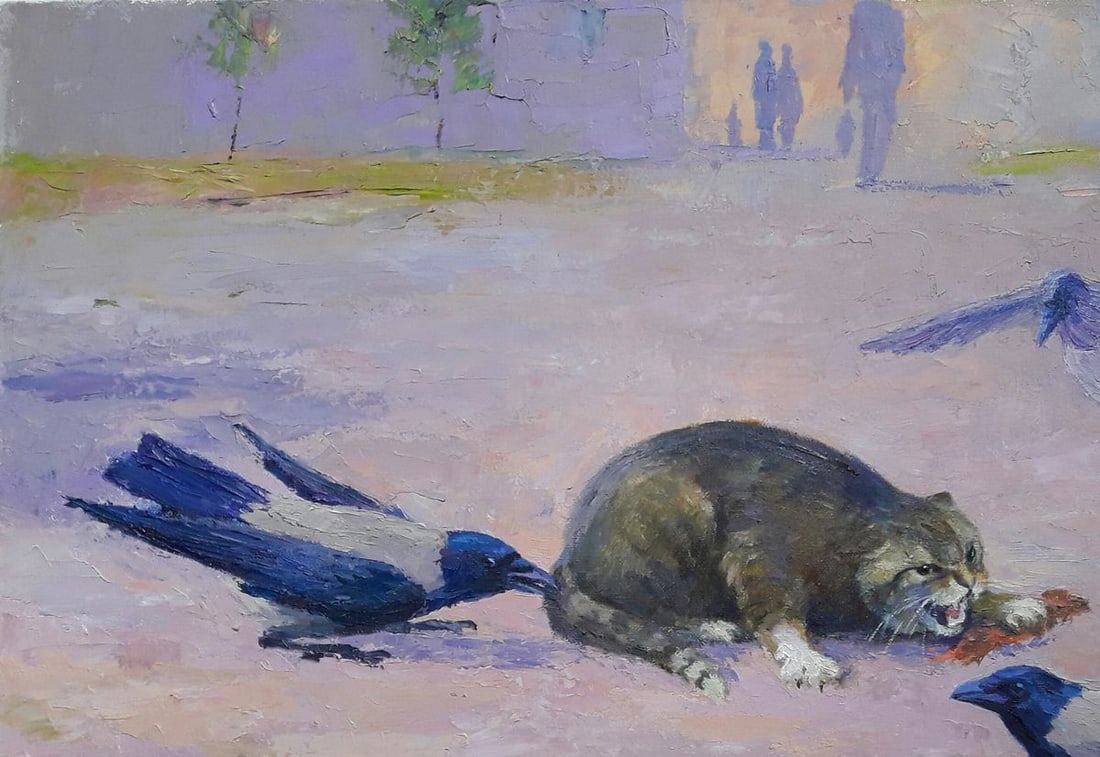 Oil painting Raven strategy Serdyuk Boris Petrovich - 3