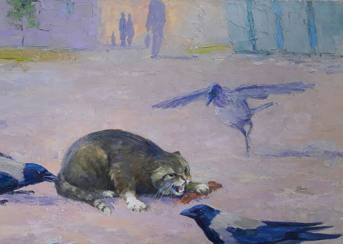 Oil painting Raven strategy Serdyuk Boris Petrovich - 5