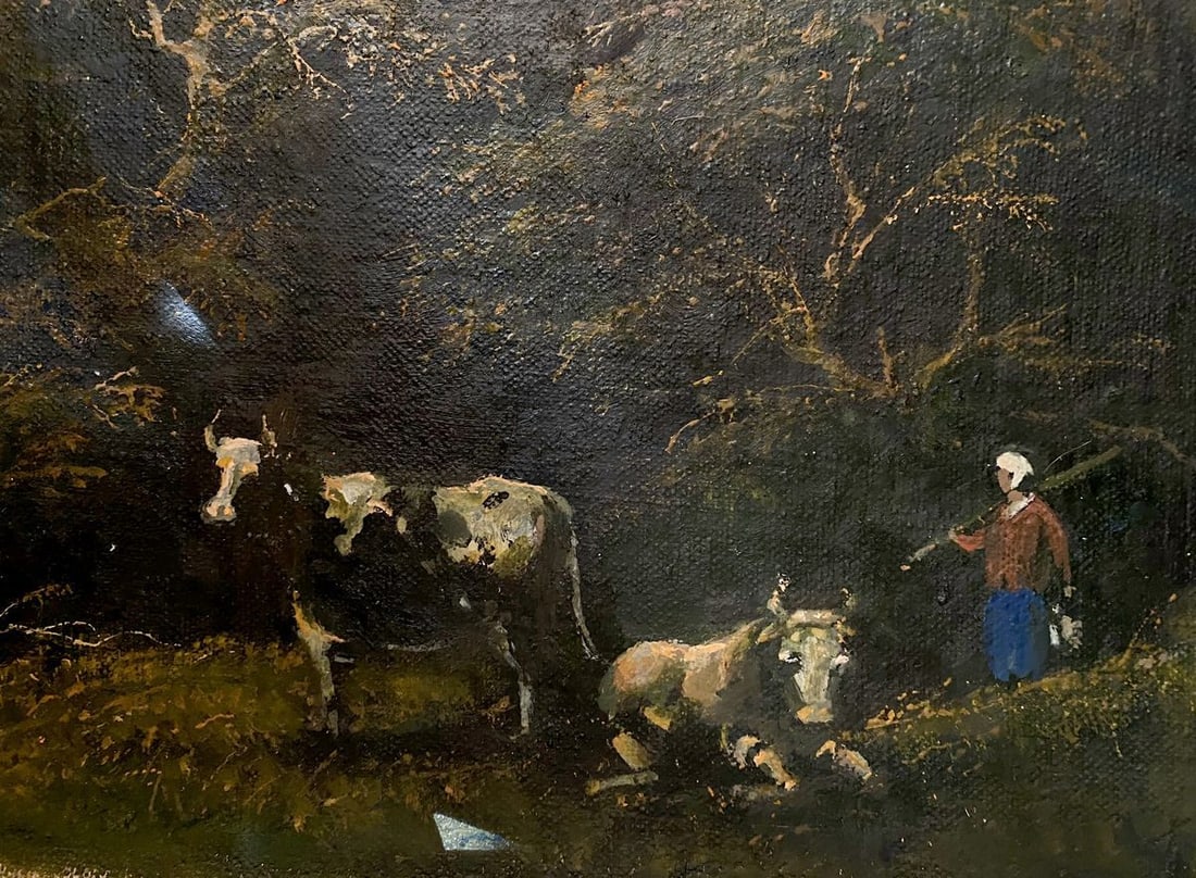 Oil painting Cows Litvinov Oleg Arkad'yevich - 5