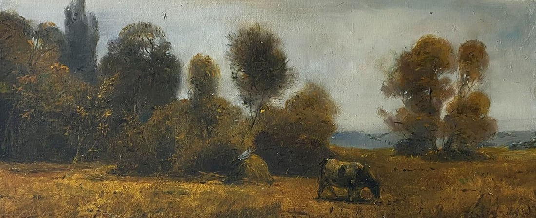 Oil painting Autumn morning Litvinov Oleg Arkad'yevich: Title: Oil painting Autumn morning Litvinov Oleg Arkad'yevich Description: Litv 352 *** ABOUT THIS PAINTING *** * TITLE: "Autumn morning" * ARTISTS: Litvinov Oleg Arkad'yevich * SIZE: 56.5x25