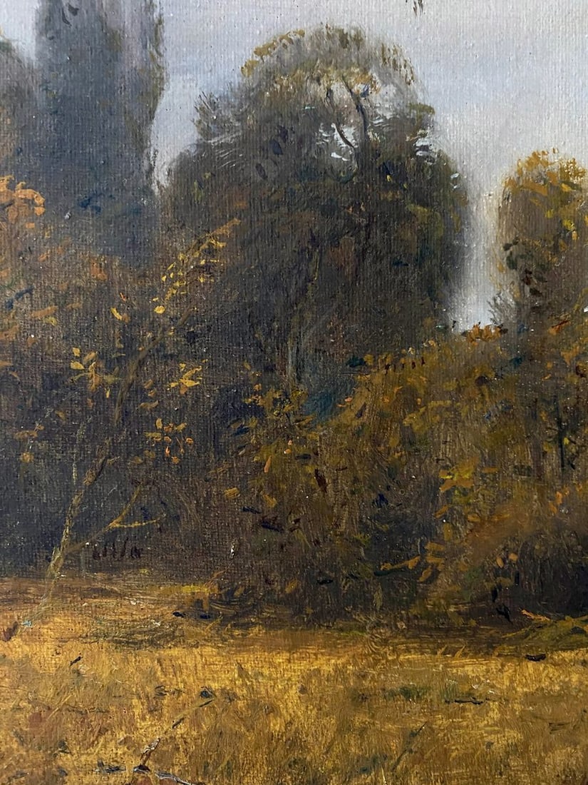 Oil painting Autumn morning Litvinov Oleg Arkad'yevich - 6