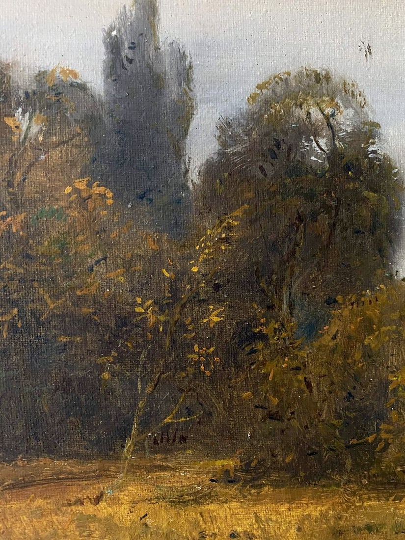 Oil painting Autumn morning Litvinov Oleg Arkad'yevich - 7