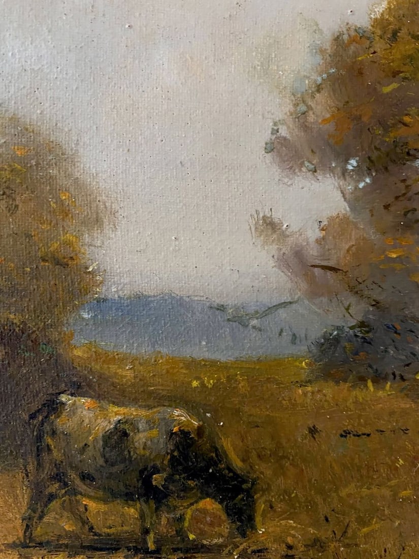Oil painting Autumn morning Litvinov Oleg Arkad'yevich - 9