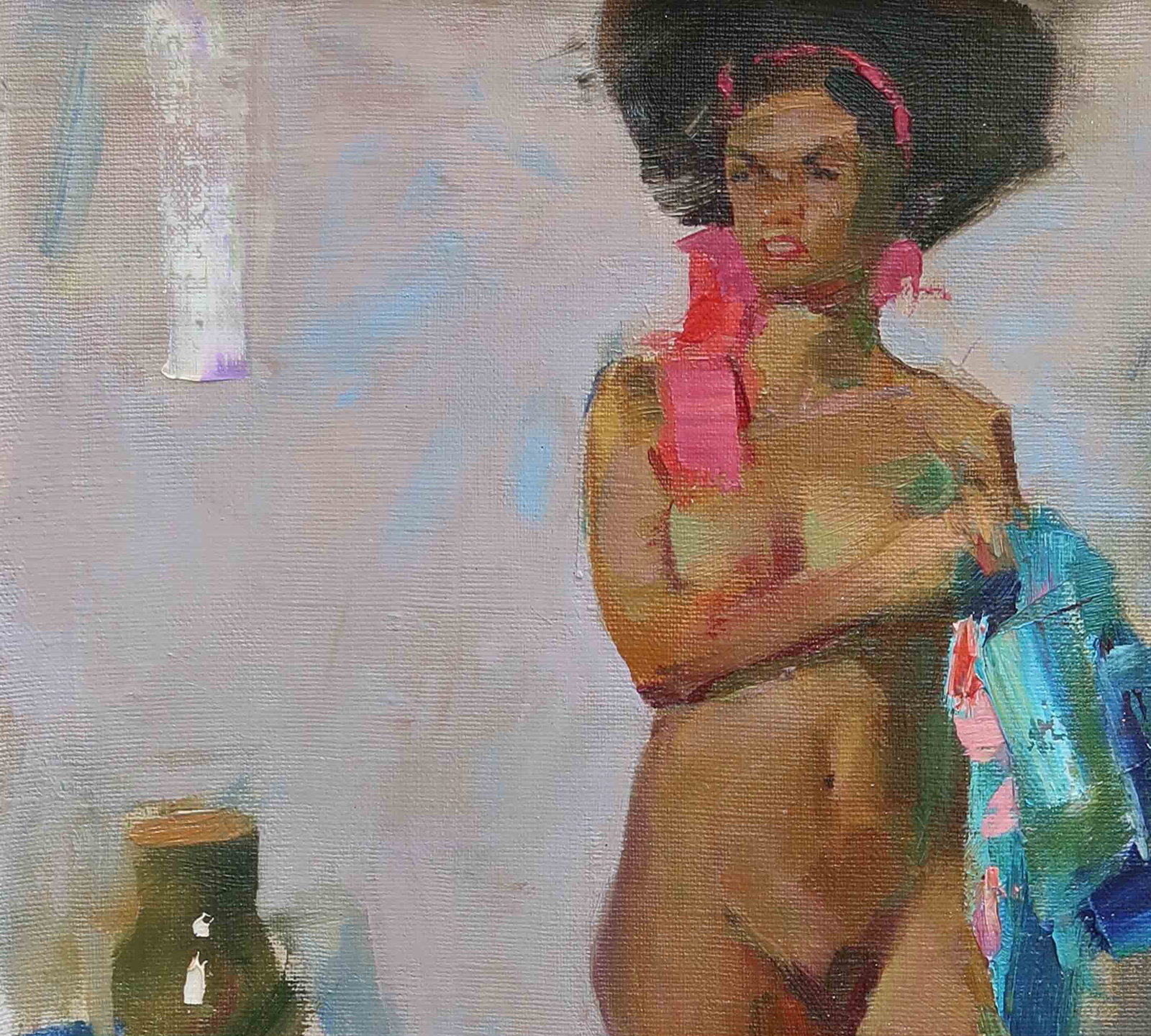 Oil painting mulatto Serg Kovalenko - 2