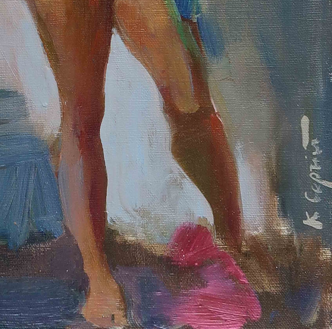Oil painting mulatto Serg Kovalenko - 5