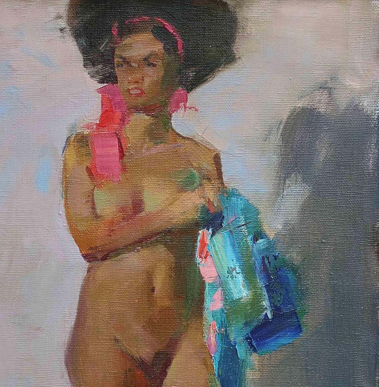 Oil painting mulatto Serg Kovalenko - 7