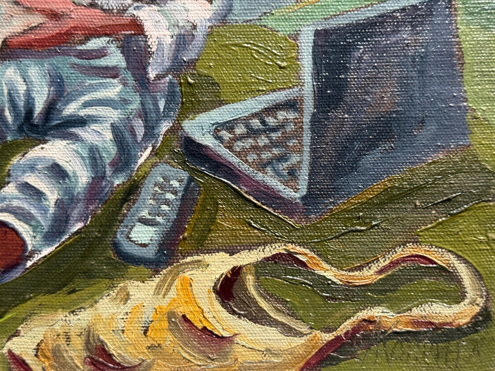 Oil painting with frame Hryhorii Skovoroda K. Leonid - 8