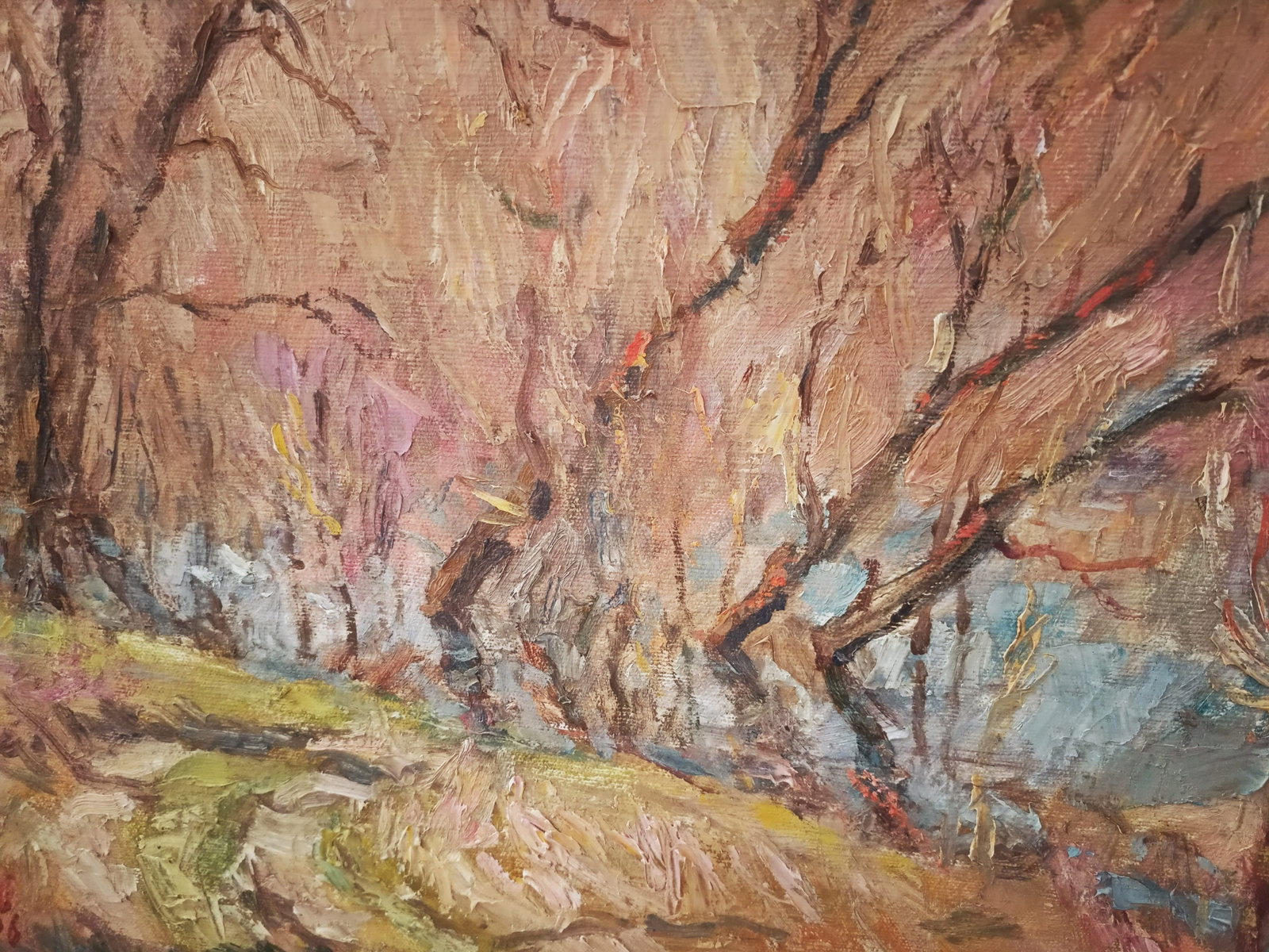 Oil painting Larks by honored painter Ukrainian Vasyl K. - 5