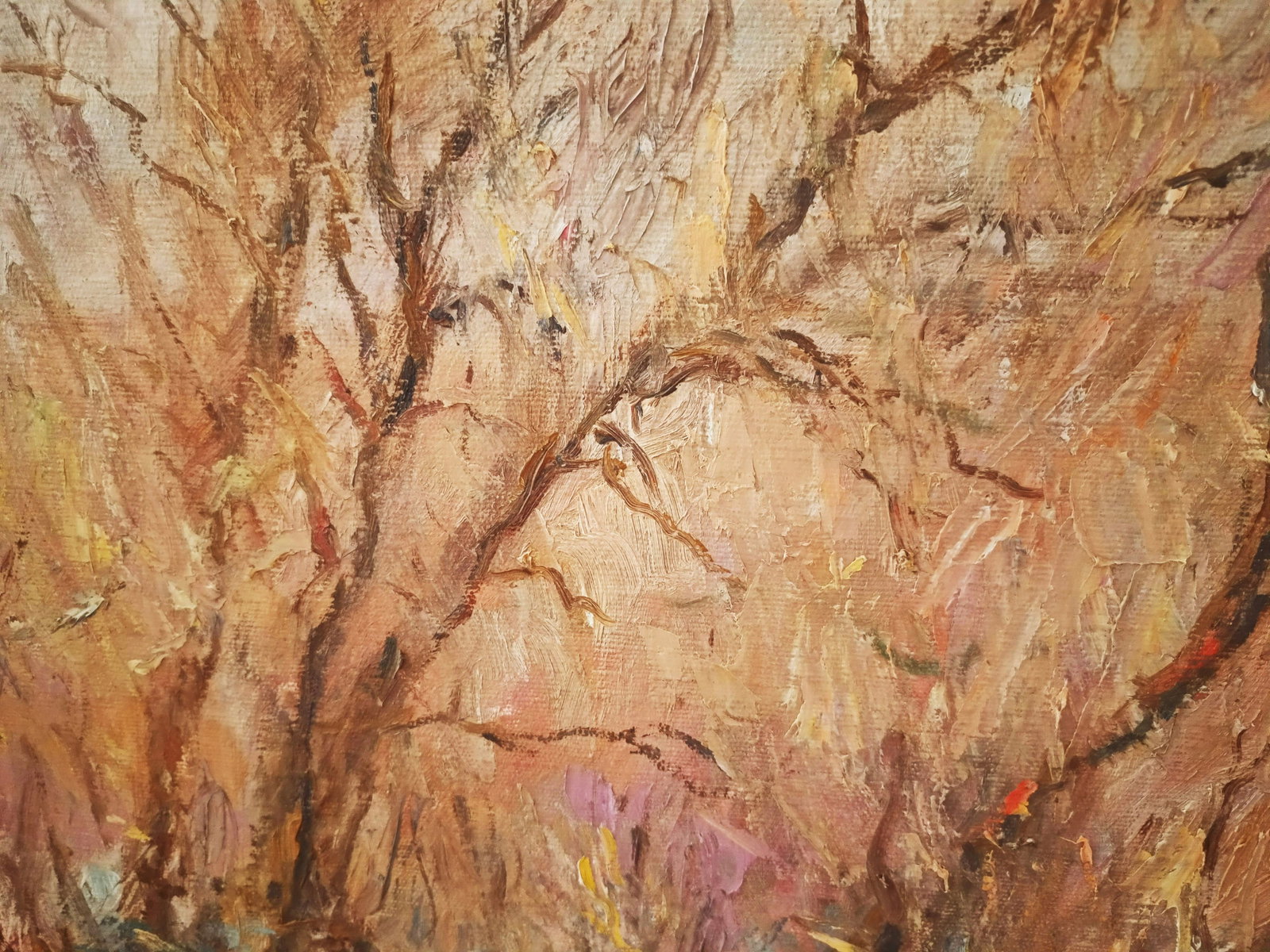 Oil painting Larks by honored painter Ukrainian Vasyl K. - 6