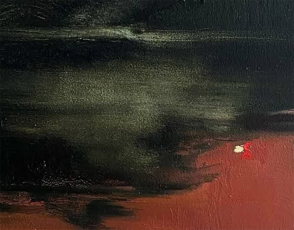 Oil painting Summer evening Yulia D. - 9