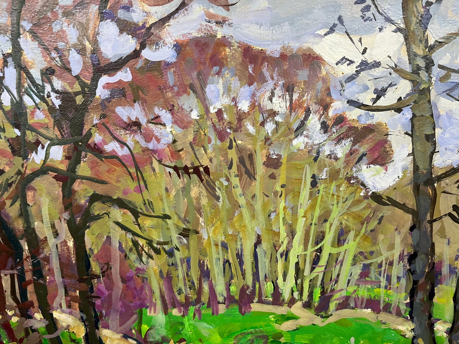 Oil painting Forest stream Kolosovsky G. - 3