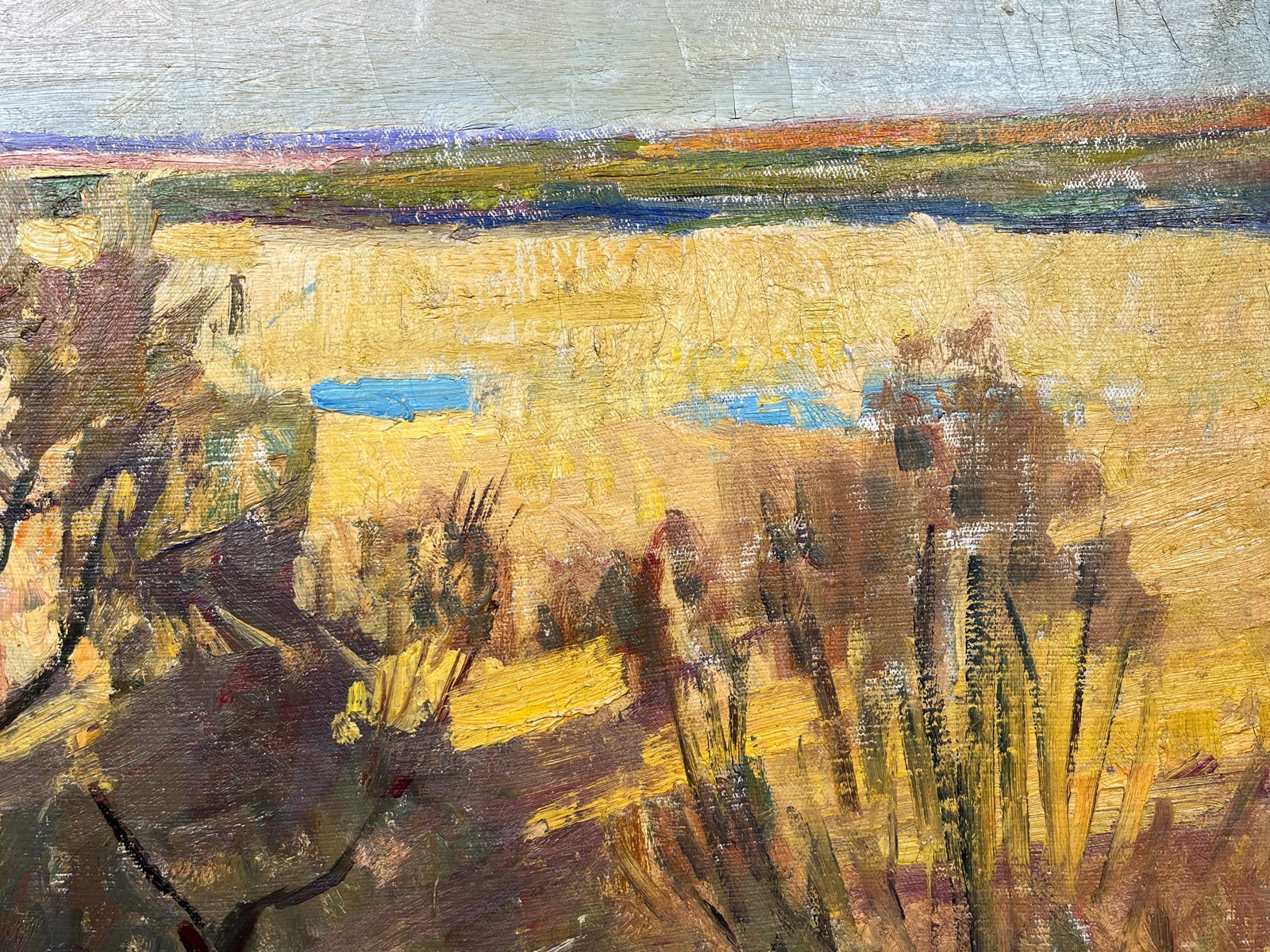 Oil painting Golden field Kogan-Shatz - 11