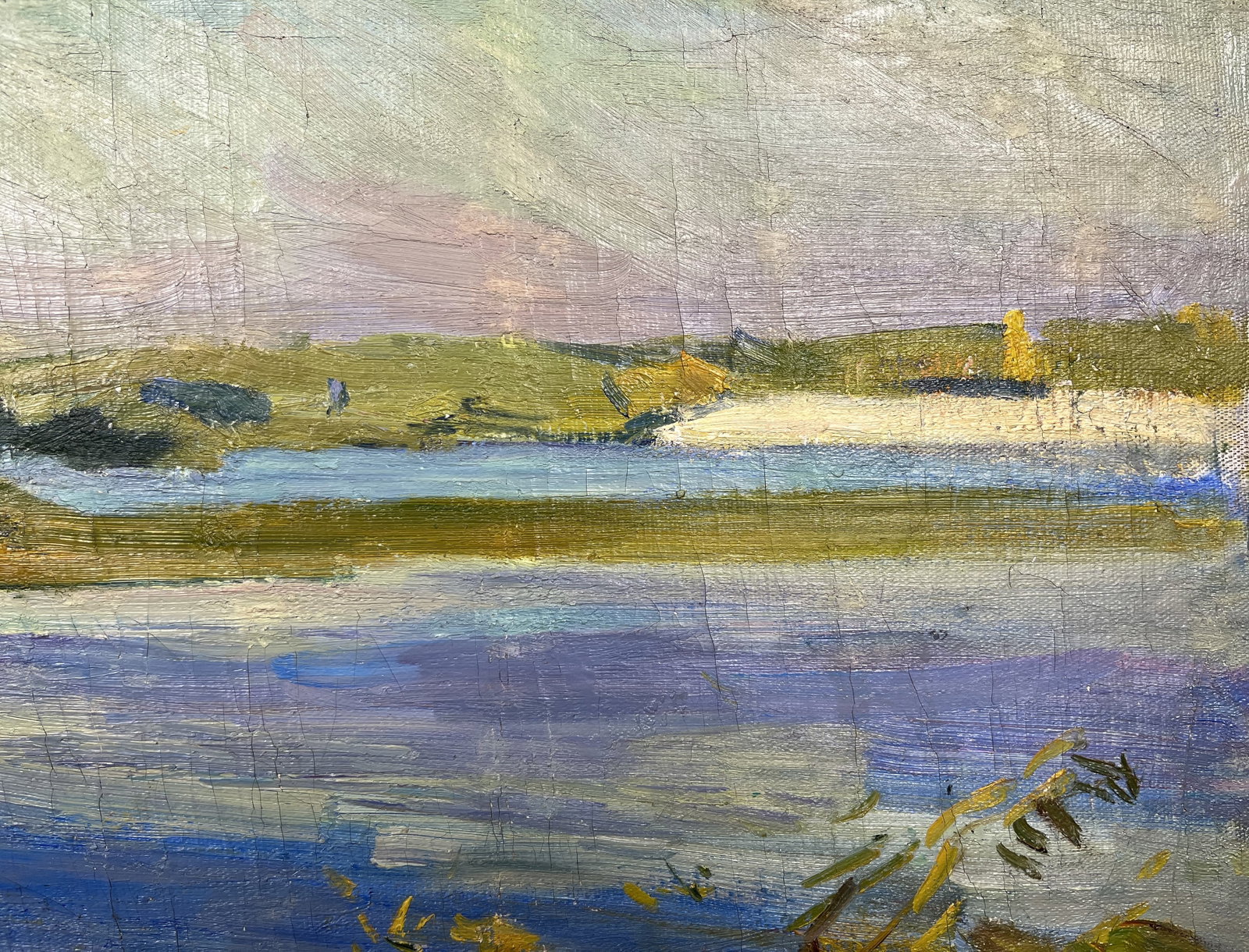 Oil painting On the lake Kogan-Shatz - 4
