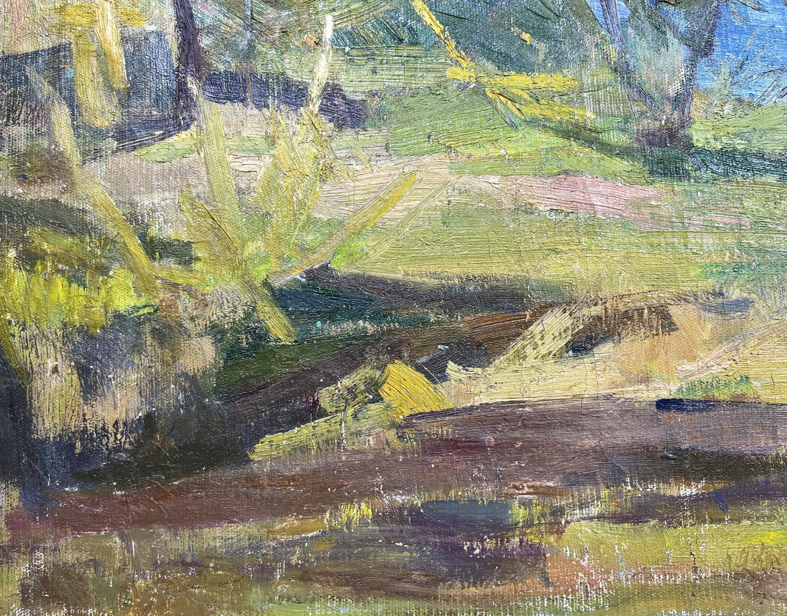 Oil painting On the lake Kogan-Shatz - 5