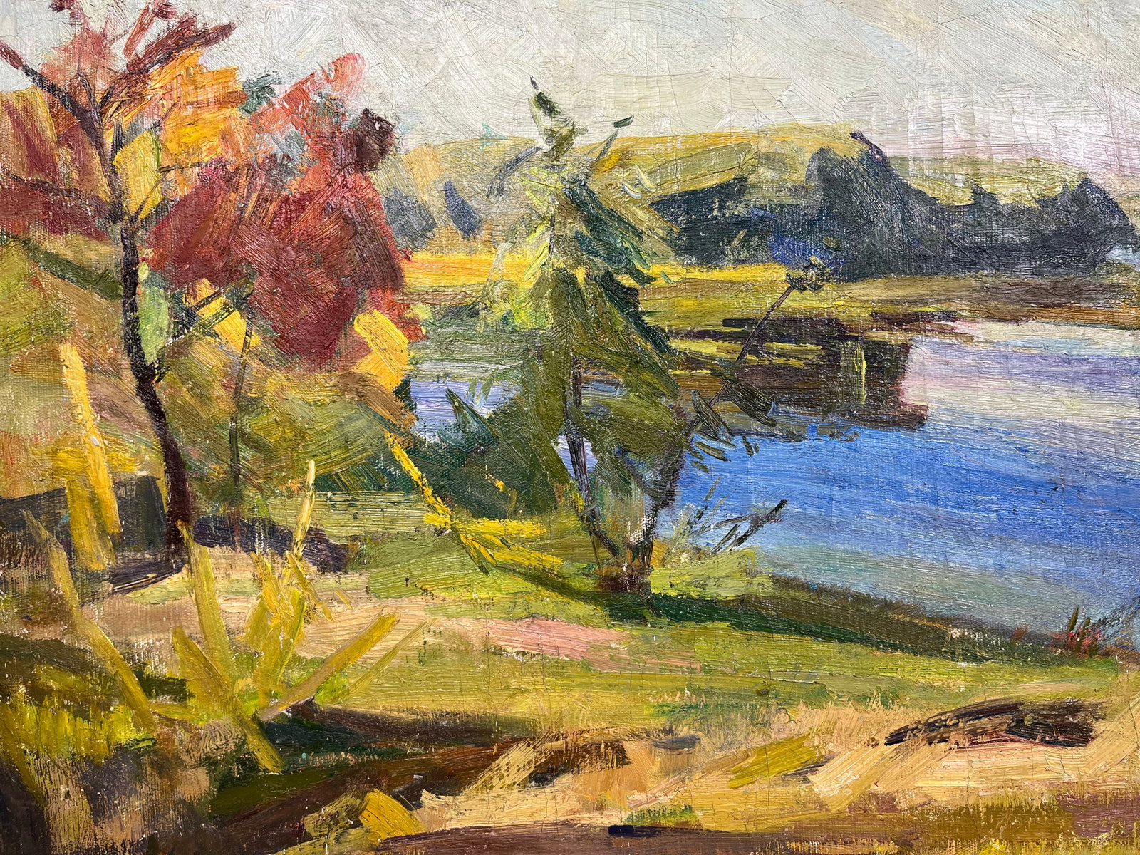 Oil painting On the lake Kogan-Shatz - 8