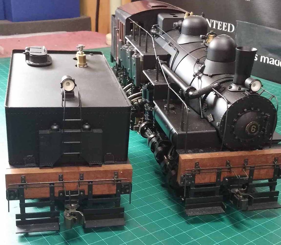 Aster West Maryland Shay, electric version, gauge 1. - 2