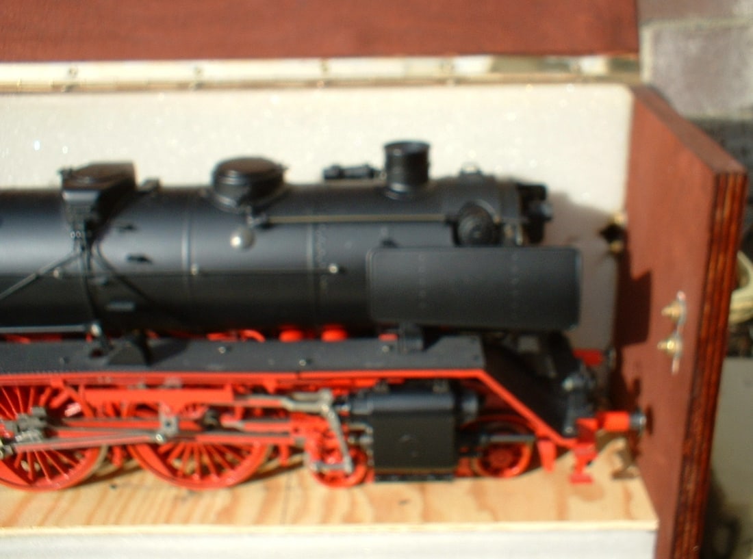 Aster Fulgurex BR 03001, Scale 1, with original box and instructions and additional wooden carrying - 4