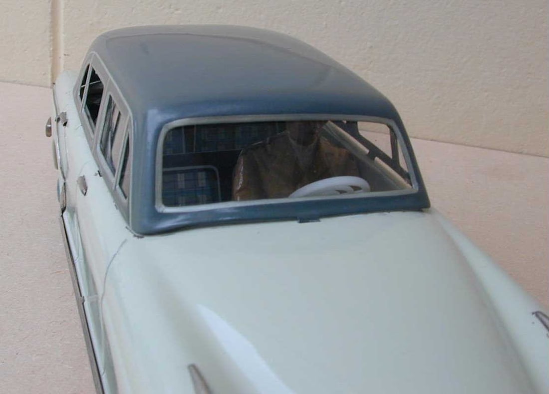 Tippco (made in Germany) Mercedes 220s, friction, c9.5 . - 7