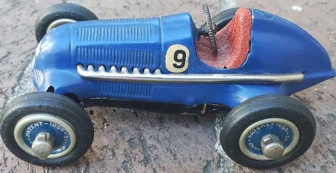 Schuco Sudio 1050 Mercedes Grand Prix racer 1936 , Made in US Zone Germany, c10. - 2