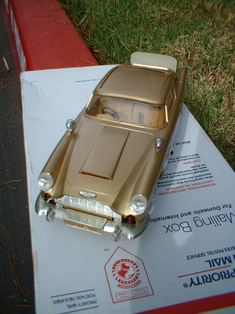 Gama 4900, "FU-JB 007" (Made in Western Germany) James Bond Aston Martin, the much rarer German - 2