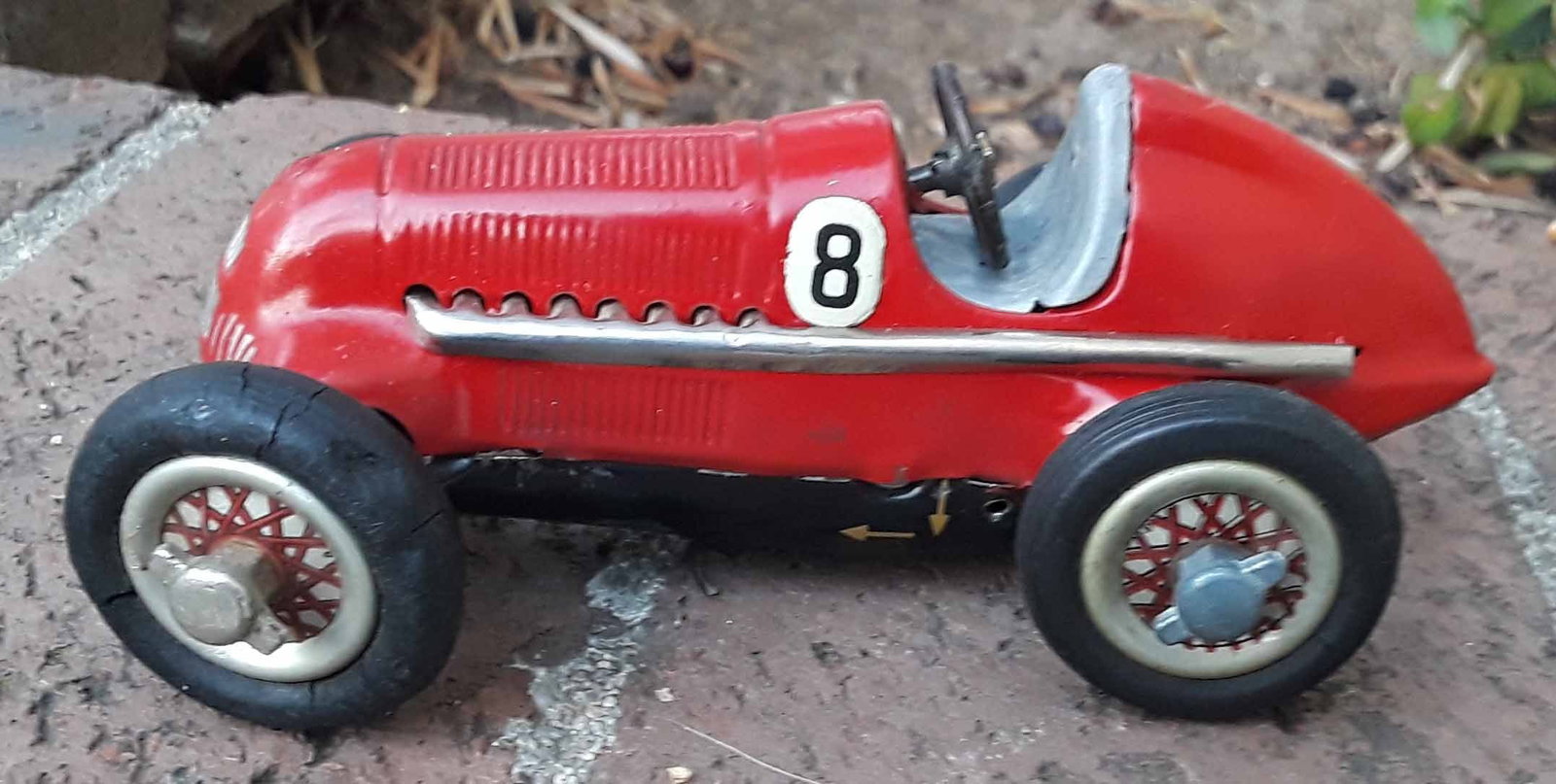 Schuco Sudio 1050 Mercedes Grand Prix racer 1936 , Made in US Zone Germany, c10. - 2