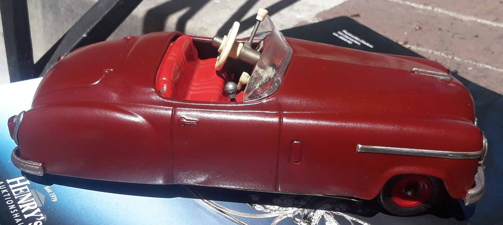 Schuco Combinato ,separate windups for propulsion and horn, working tachometer coupled with - 3
