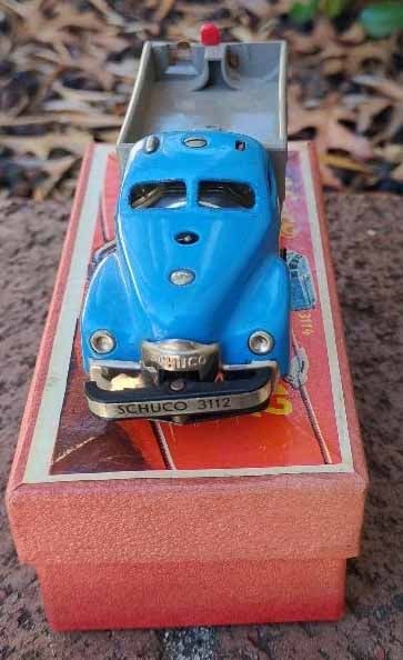 Schuco Varianto 3112 electric truck (Made in US Zone Germany), c9.5 in c10 original box. - 2