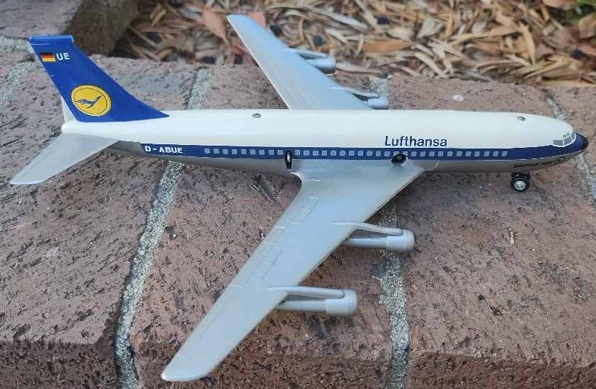 Schuco Boeing 707 windup 1024(made in Germany) , c10 . - 3
